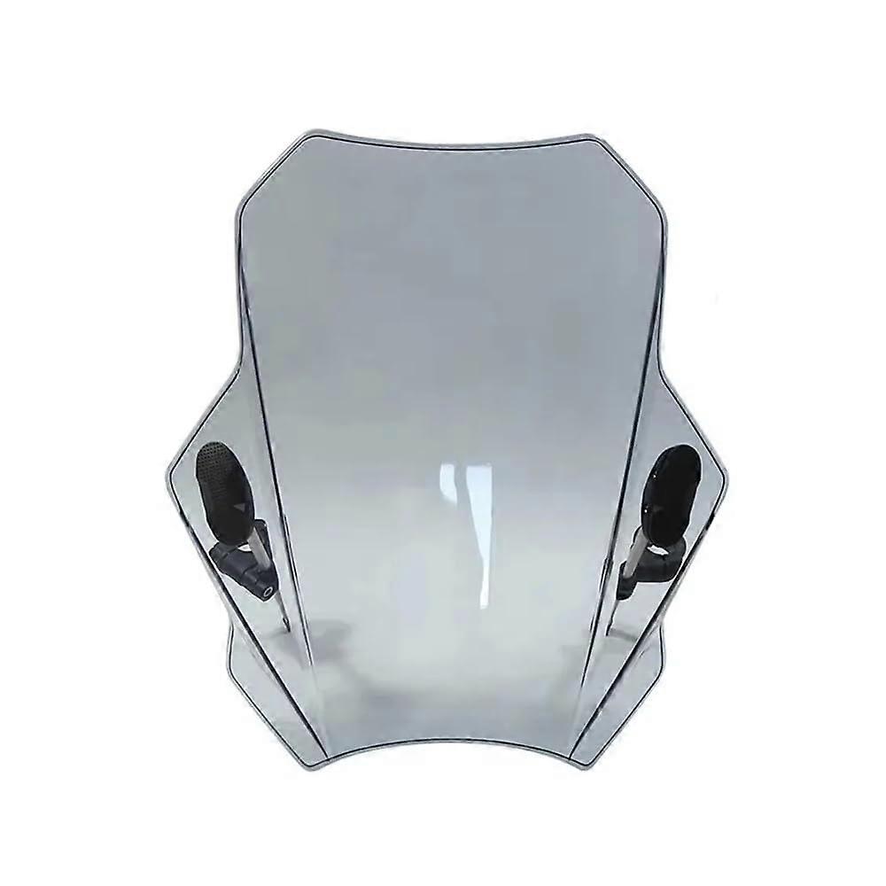 Windshield Spoiler for Motorcycle, Bike Wind Deflector Accessory for 2025 Hornet CB1000, Gray Color, Custom Fit
