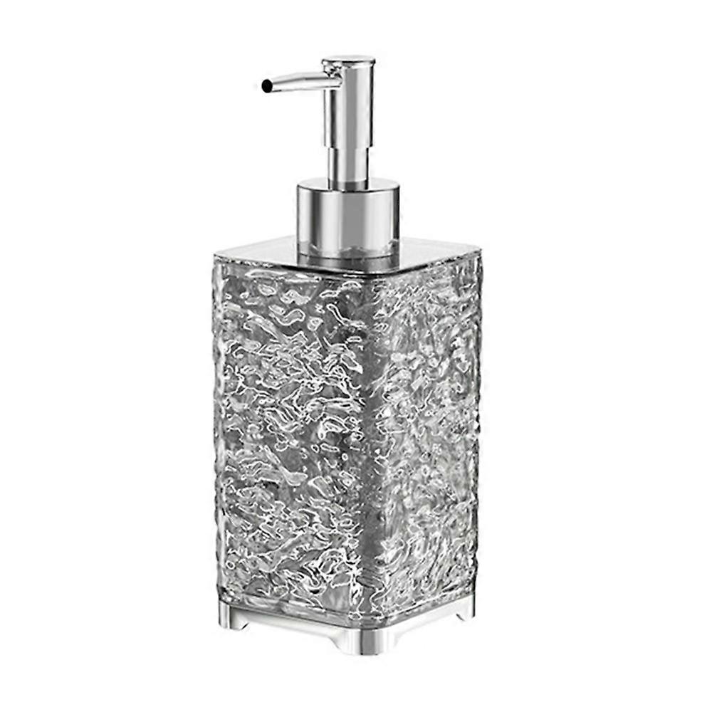 400ml Square Shape Refillable Liquid Soap Foaming Bottle Hand Wash Dispenser Pump Bottle