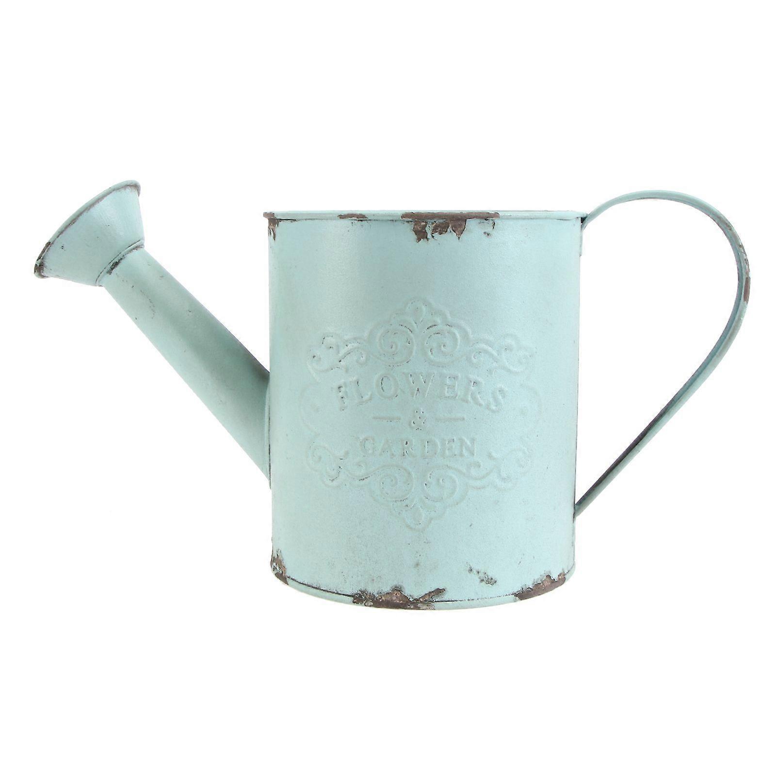 1Pc Retro Flowerpot Decorative Dried Flower Bucket Floor Bucket Flower Container