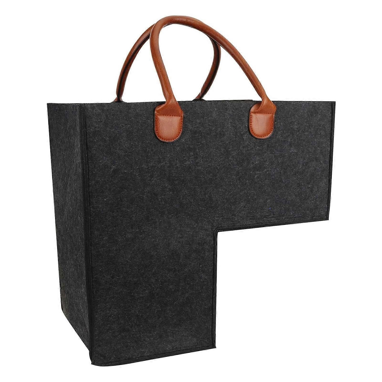 Felt Staircase Baskets  Foldable LShape Stair Basket Organizer With Handles Ref: 4210