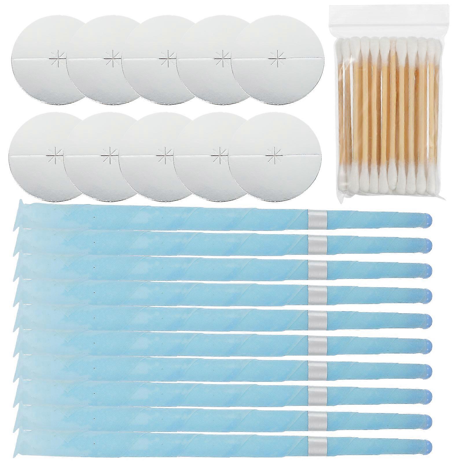 Ear Wax Removal Trumpet Shape Cotton Swabs Kit for Personal Cotton Fabric Material for Dust Reduction 50Pcs