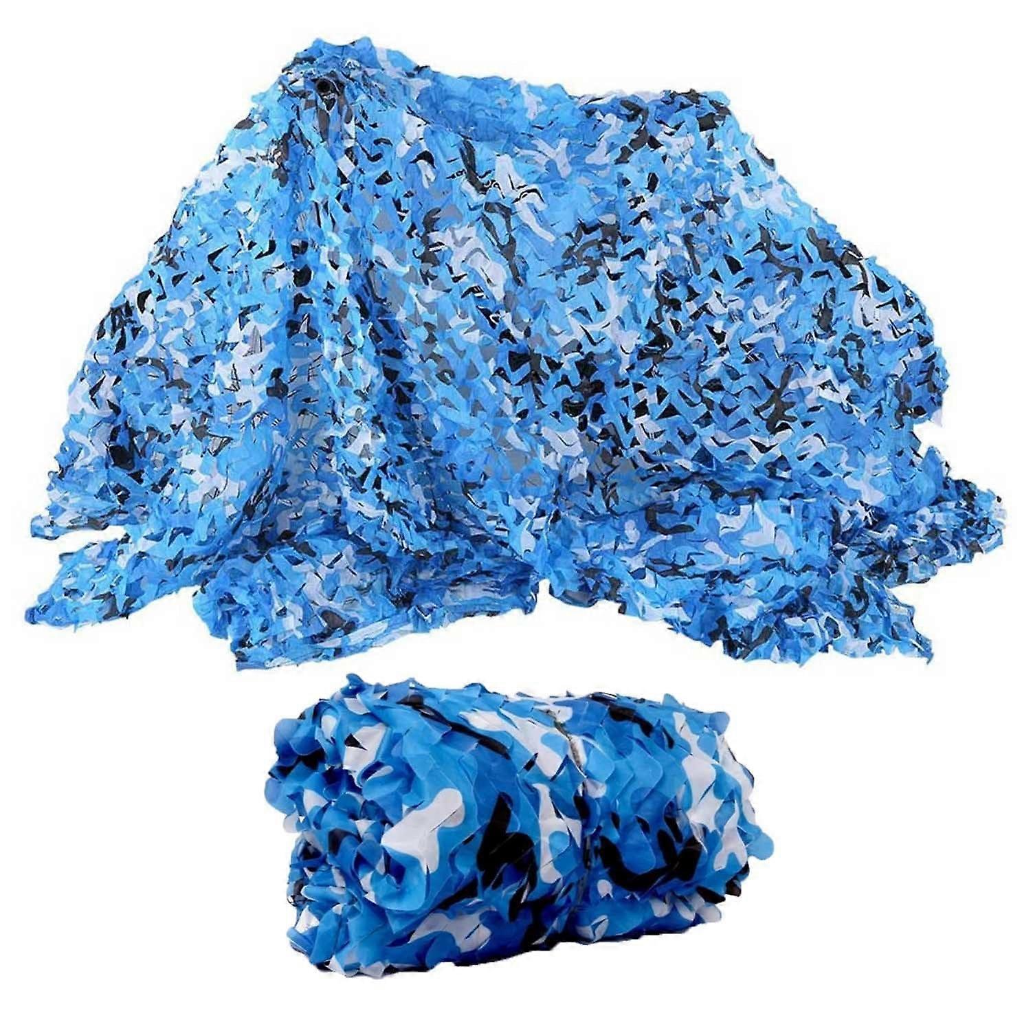 Camouflage Netting For Garden 2x2m 3.0x3.0m 4.0x4.0m 5x5m 6x6m 7x7m 8x8m Army Camo Net Sun Protection(Size:1.5mx4.5m)