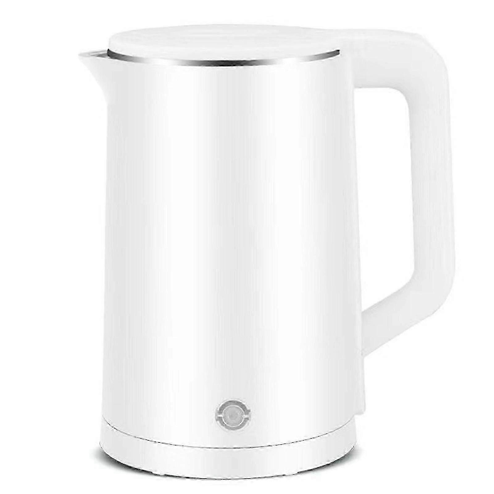 2.3L Smart Electric Kettle with Anti-Scalding Handle for Safe and Fast Heating at Home or Office - White