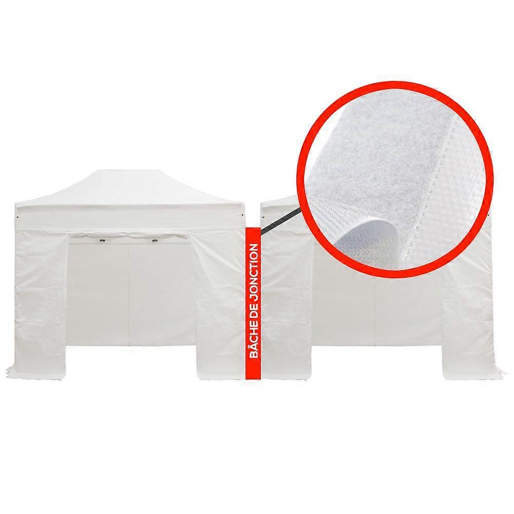 Bche de jonction pour bche latrale 520g/m Blanc