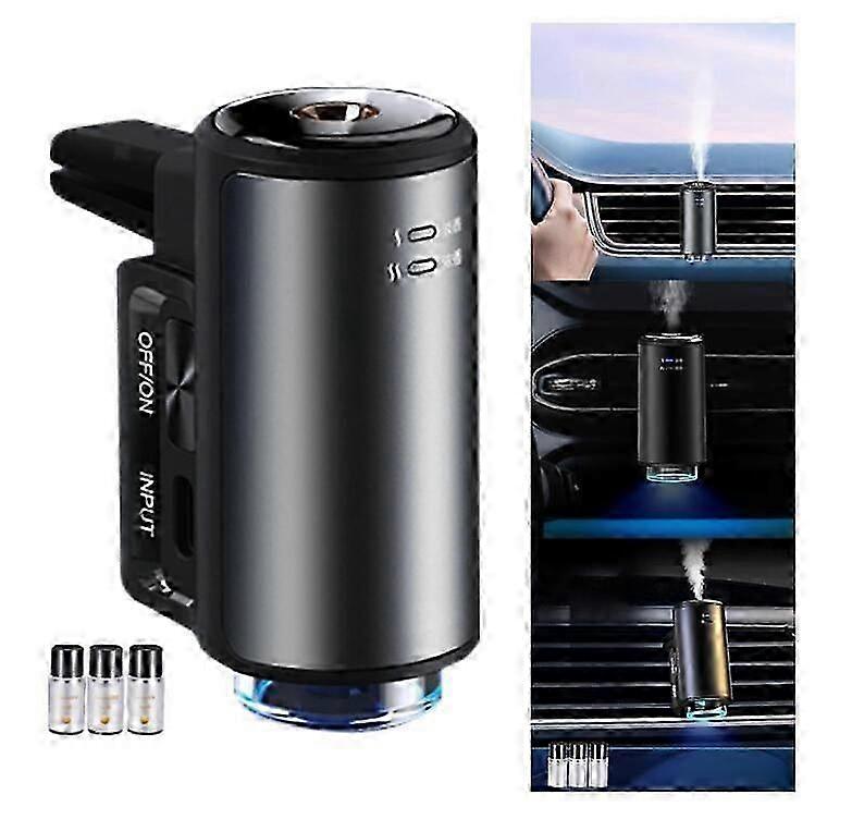 Combo diffusore e umidificatore per auto: purificatore d'aria automatico con deodorante per aromaterapia per una guida rilassante