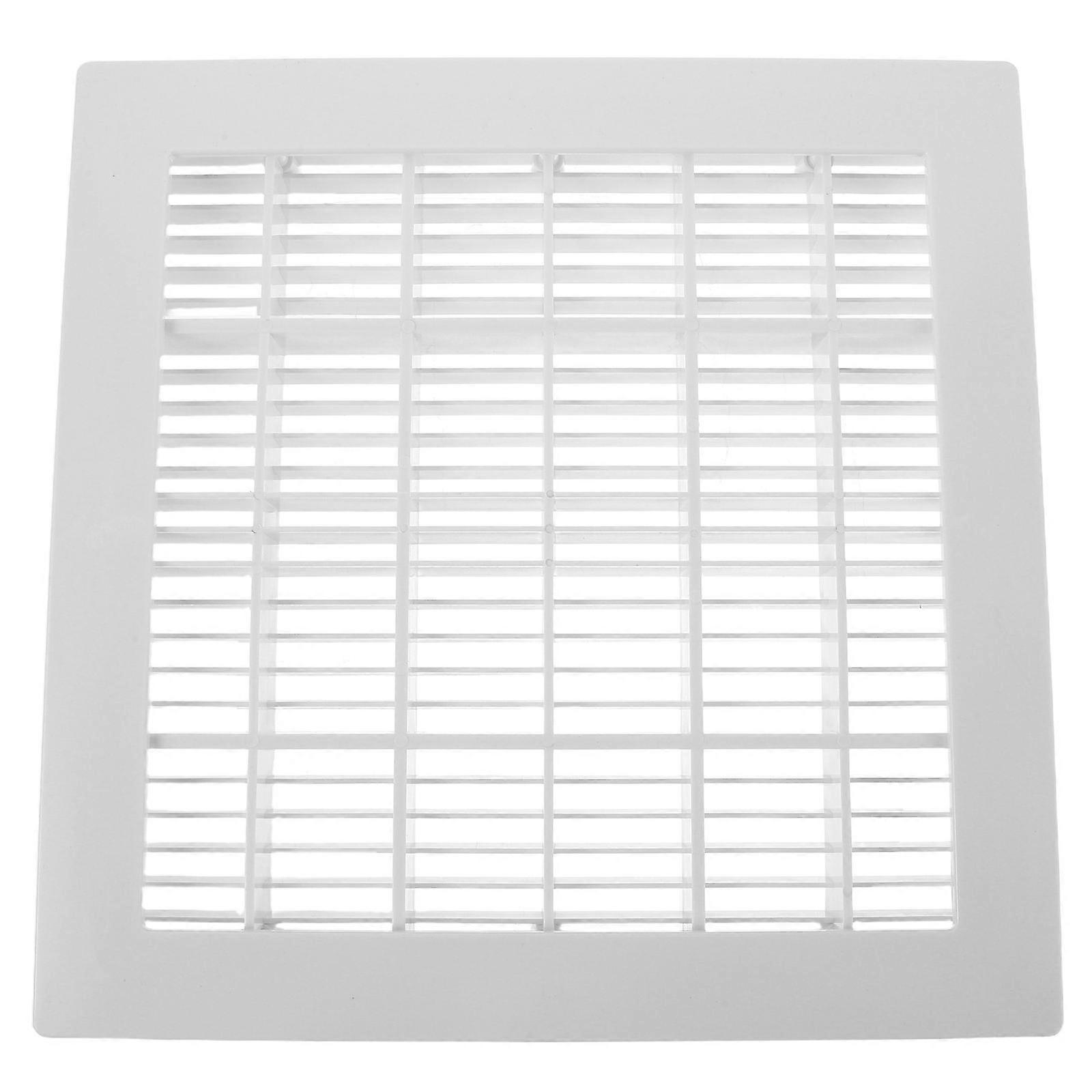 Square Pool Drain Fitting 30x30cm Cover for Commercial Aquarium White Abs Material with 1Set