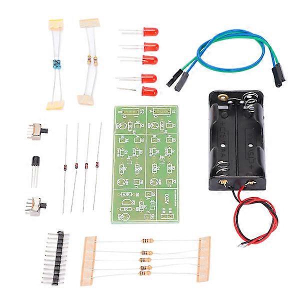 Discrete Component Gate Circuit Kit Analog Circuit Durable ABS DIY Electronics Kit for Experimental Training