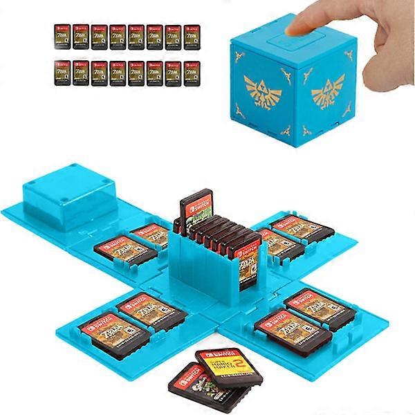 Nintendo Switch Case, Game Card Storage Box, Game Card Holder for Nintendo Switch Games with 16 Slots