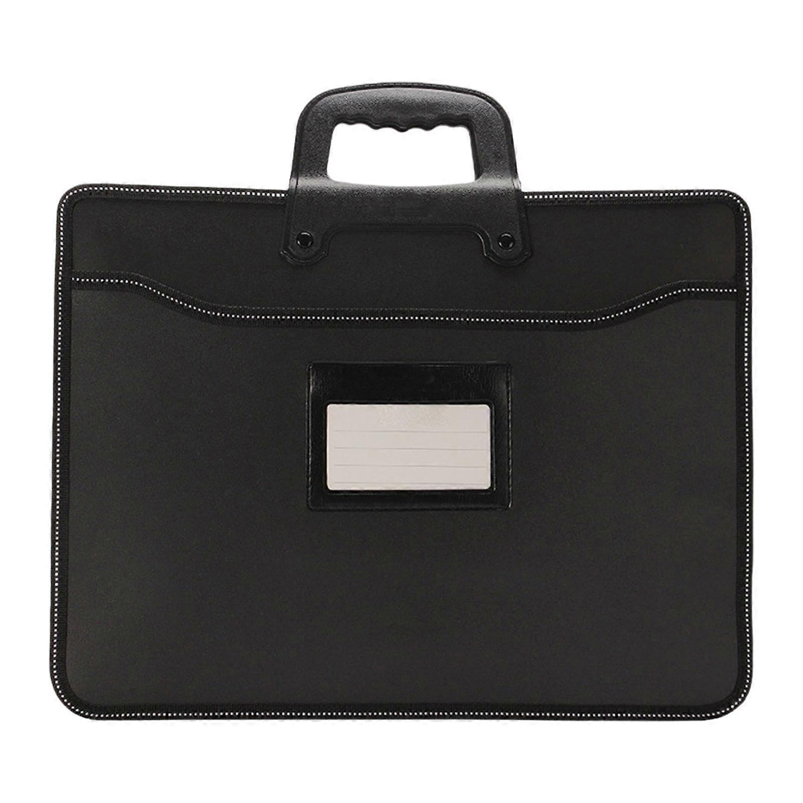 Business Briefcase Handbag Water Resistant for Home Travel Office - Large File Carry Bag with Multiple Compartments