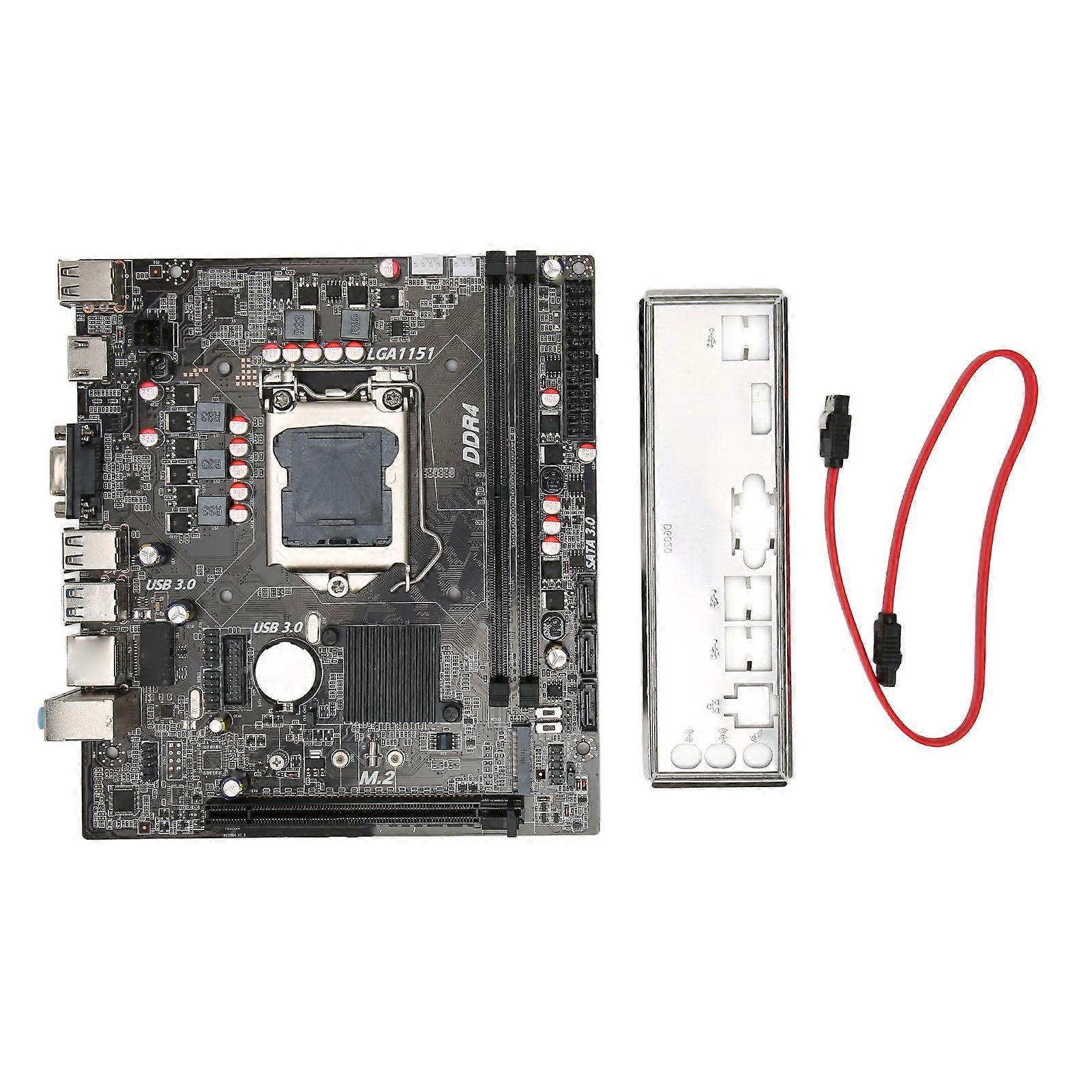 Desktop Motherboard Dual Channel DDR4 SO DIMM 32GB/s M.2 SATA3.0 Computer Motherboard for PC Replacement