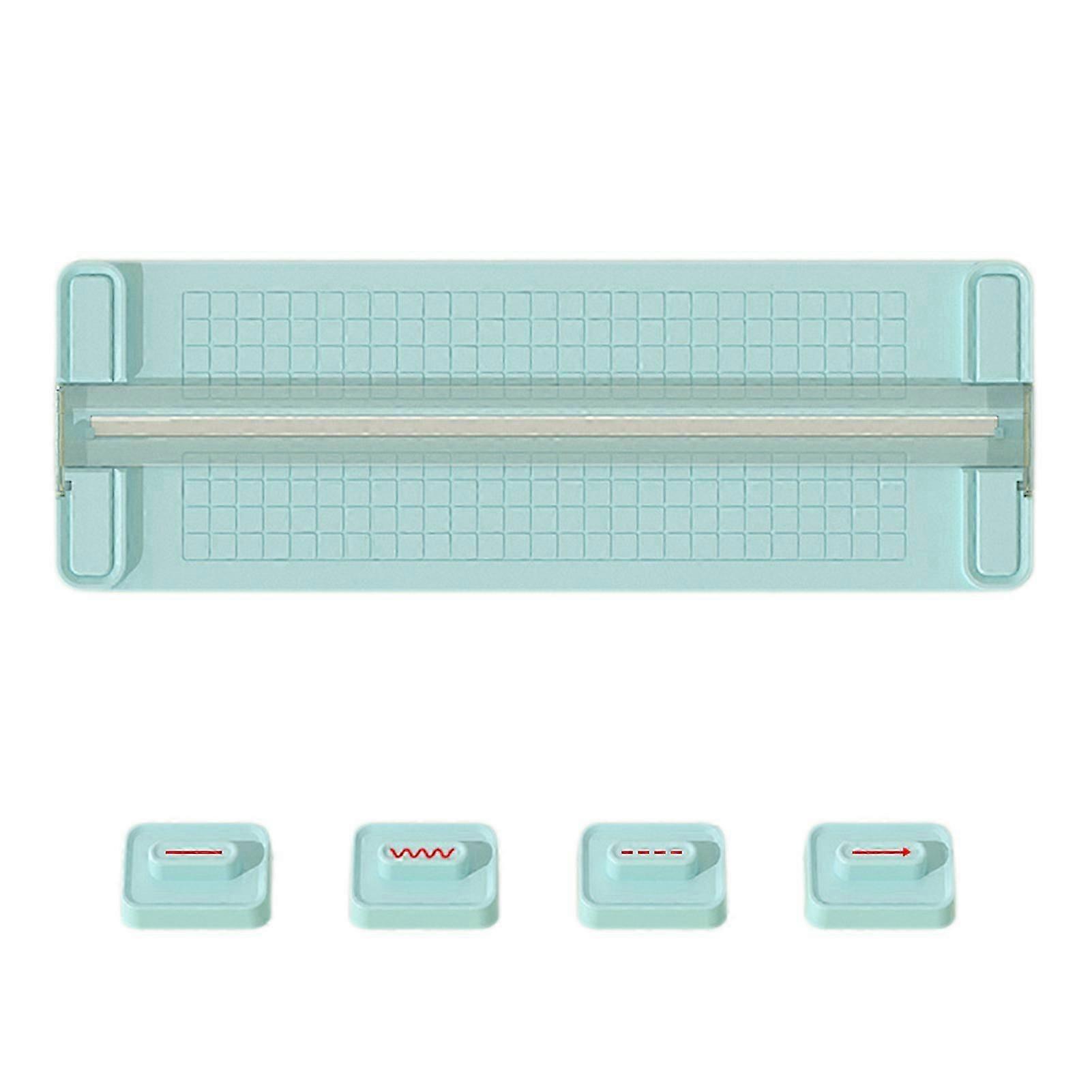 craft trimmer for DIY with straight wavy dotted line cutting