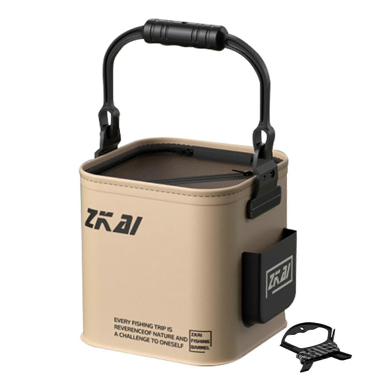 outdoor water container foldable fish bucket large capacity
