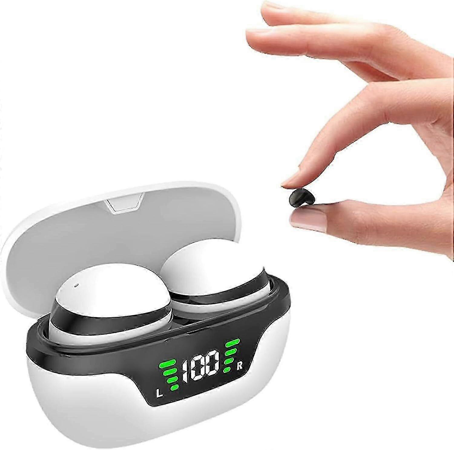 2025 Wireless Mini Small Invisible Earbuds Hidden Bluetooth Tiny Sleeping Earbuds