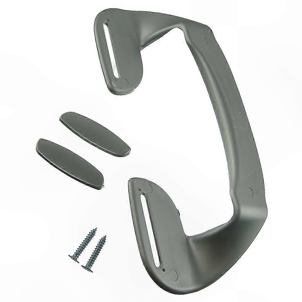 Universal Silver Plastic Refrigerator Freezer Door Handle Grip