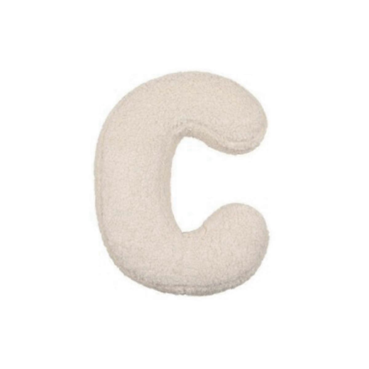 Letter Pillow Throw Cushion Decorative Alphabet Letter C