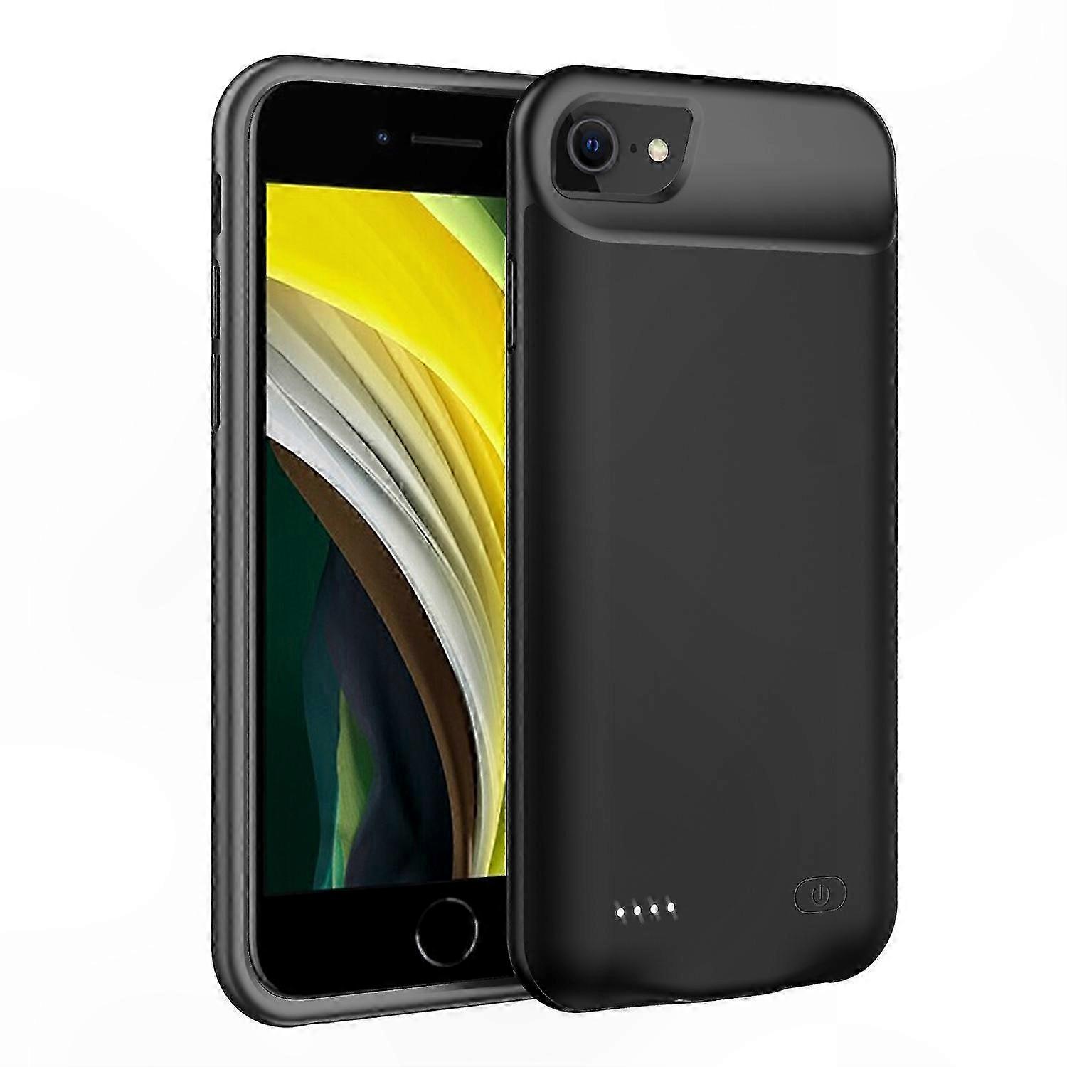 Extended Battery Case with 6000mAh Capacity for  SE 2020/8/7/6, Supports o Functionality