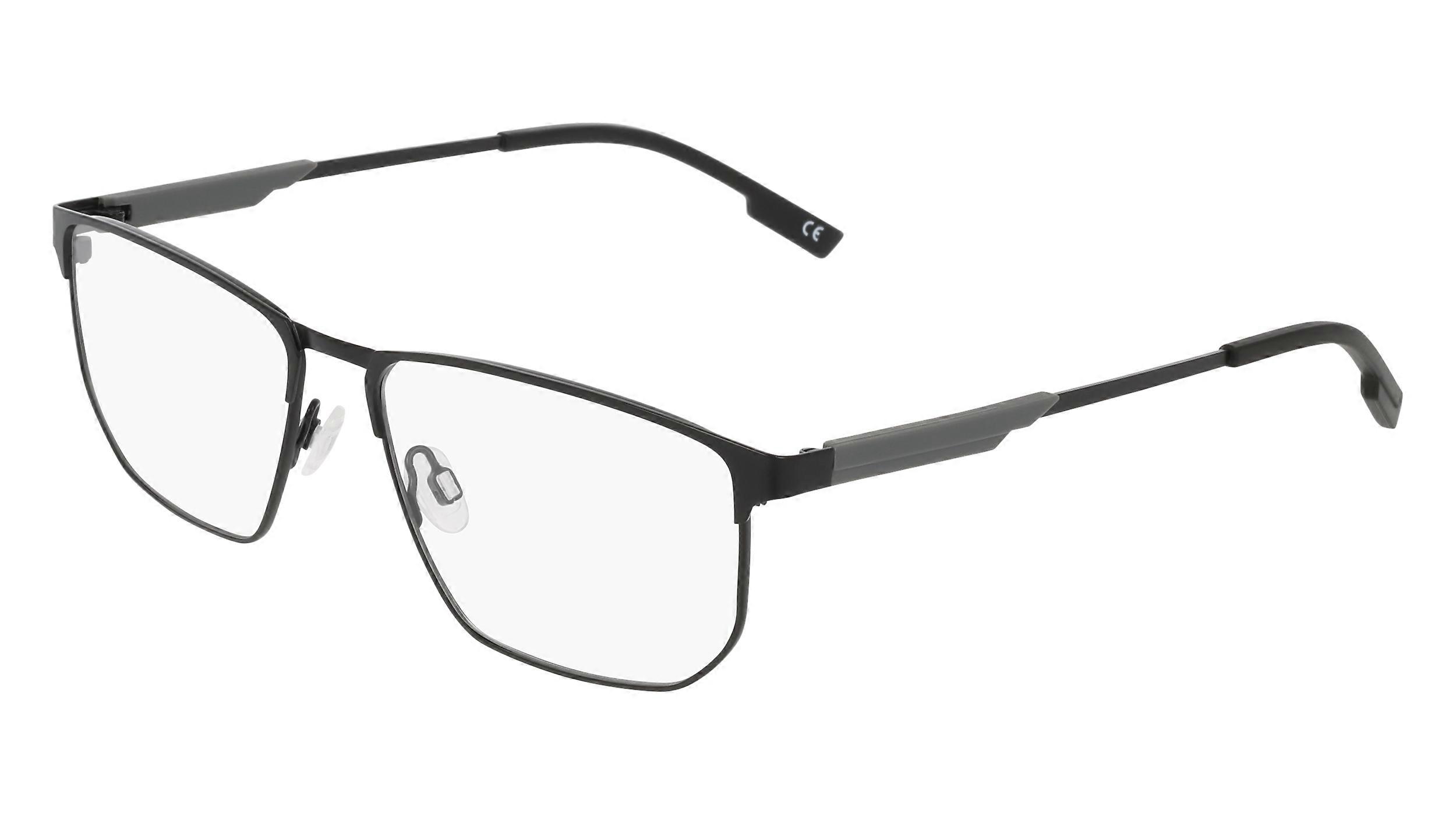 Eyewear Frames FLEXON FLEXON E1163 002 SATIN BLACK 57/16/150 MALE