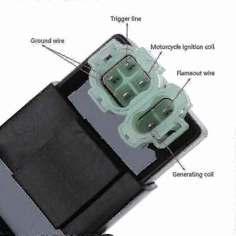 6-Pin DC CDI Ignition Module for 50cc-250cc Scooters Mopeds ATVs UTVs