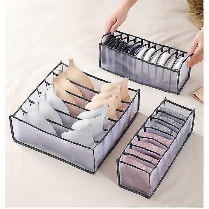 3pcs/set: Underwear Drawer Organizer
