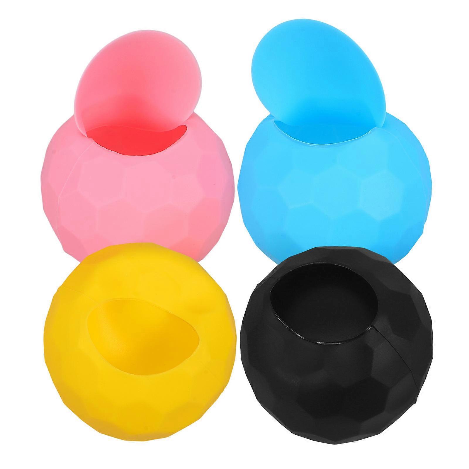Beach Supplies Silicone Water Balloons Water Game Props 4Pcs for Fun