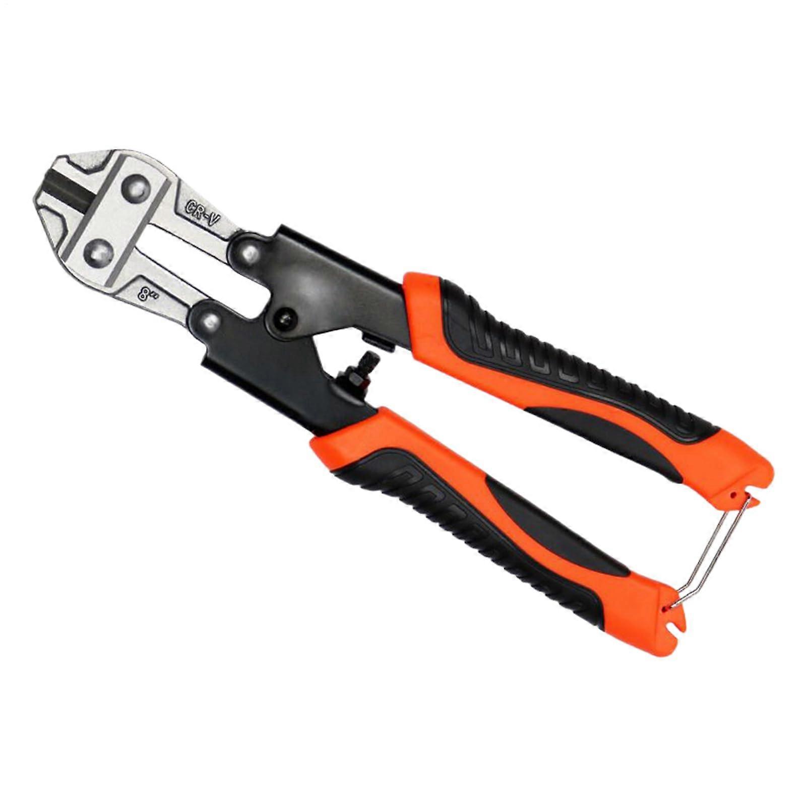 Heavy Duty Wire Cutter for Thick Cables Strength Steel Ergonomic Handle Fences Patios Railings Bolts Nails