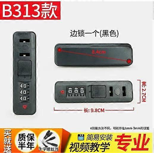 Luggage Combination Lock Replacement Password Buckle for Suitcases Anti-Theft Travel Padlock for Business Trips and Vacations