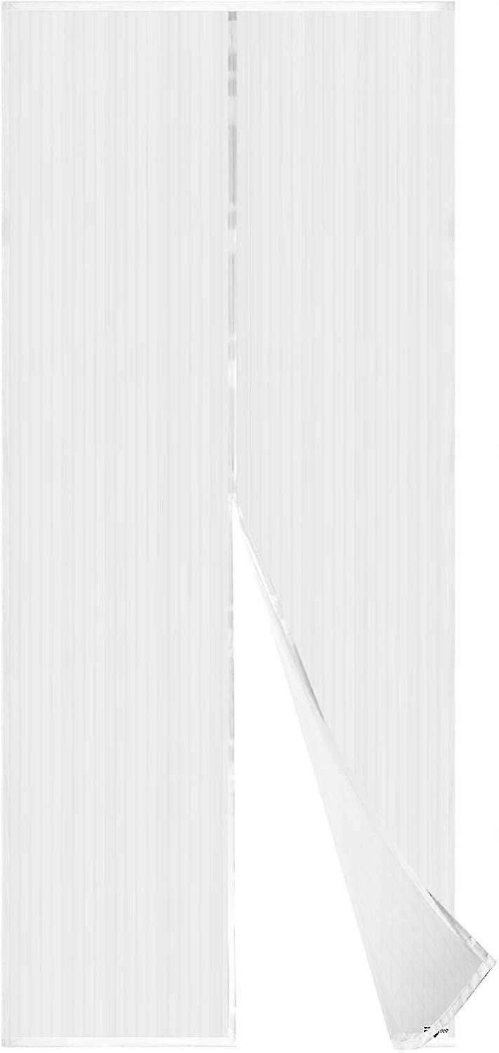 Magnetic fly screen door 80*210 cm, magnetic curtains can be easily attached and assembled without drilling