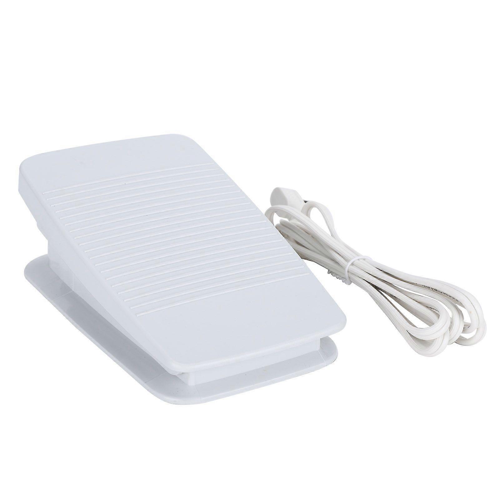 Sewing Machine Foot Pedal Controller Plastic Multifunctional Single Hole Power Cord