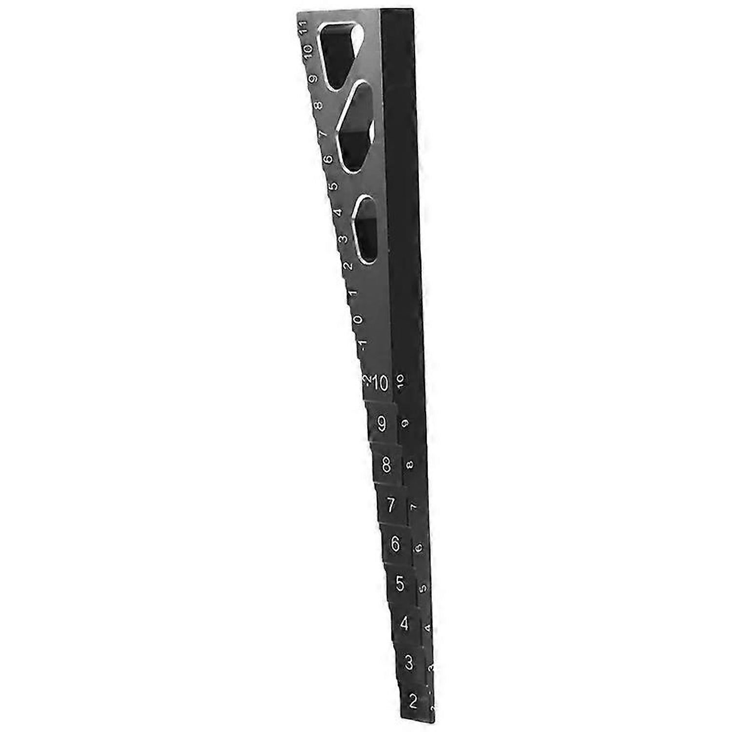 RC Model Car Ride Height Droop Gauge Ruler Measuring Tool Black