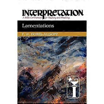 Lamentations Interpretation - F. W. Dobbs-Allsopp - Paperback - en Book