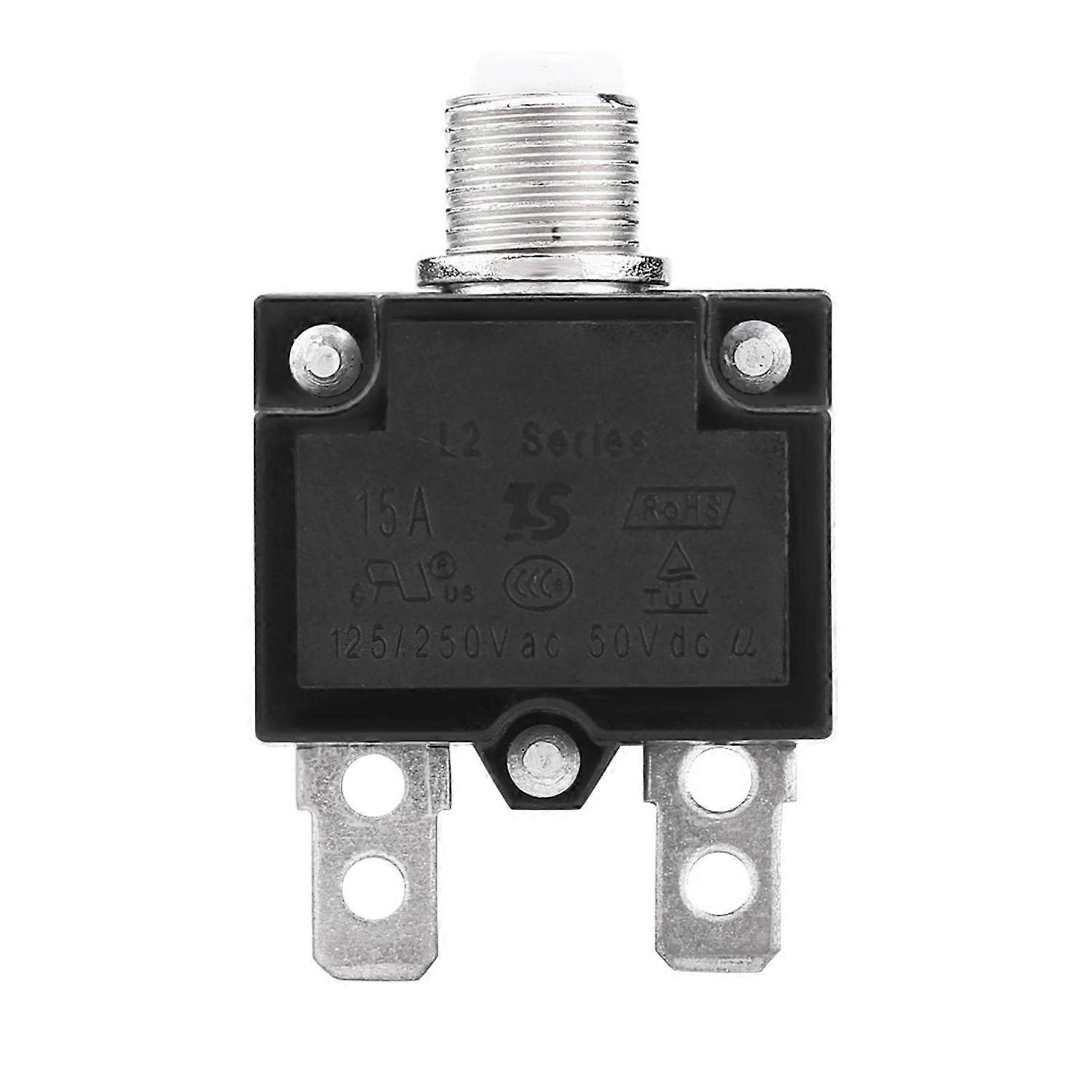 Features:
When the load exceeds the rated current, this switch reset button will automatically cut o