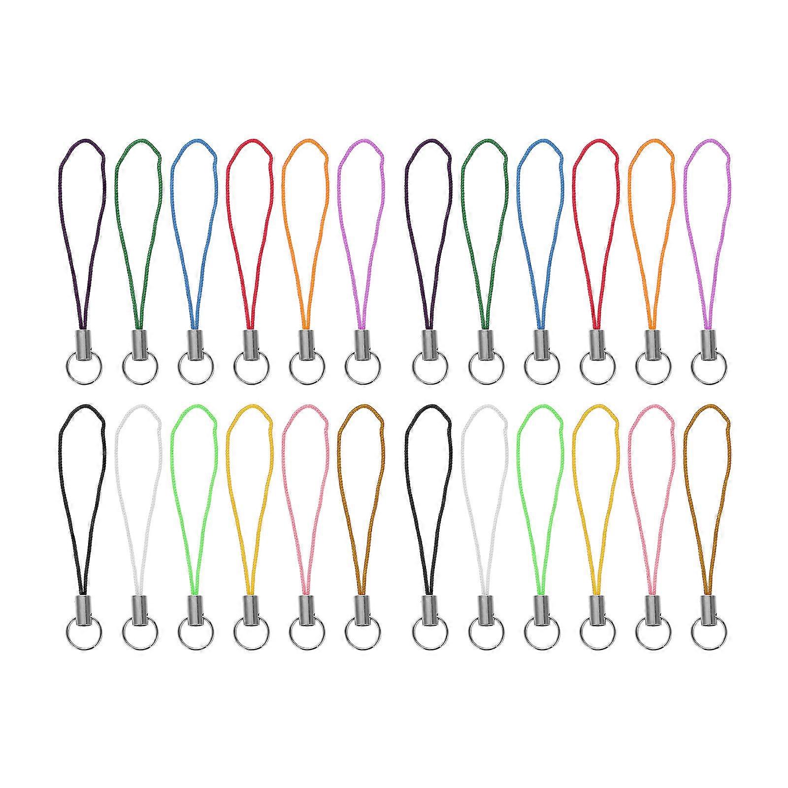 300Pcs Decorative Phone Lanyard Rope for Decoration Random Color Use