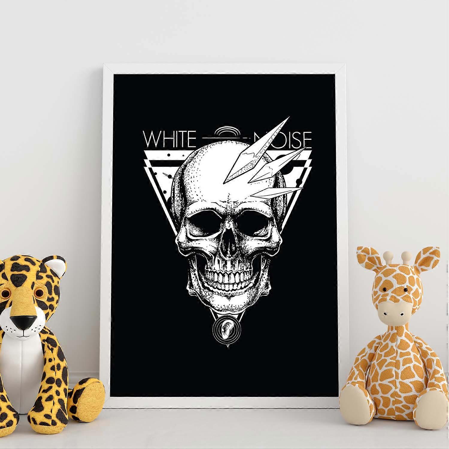 Impression décorative bruit blanc