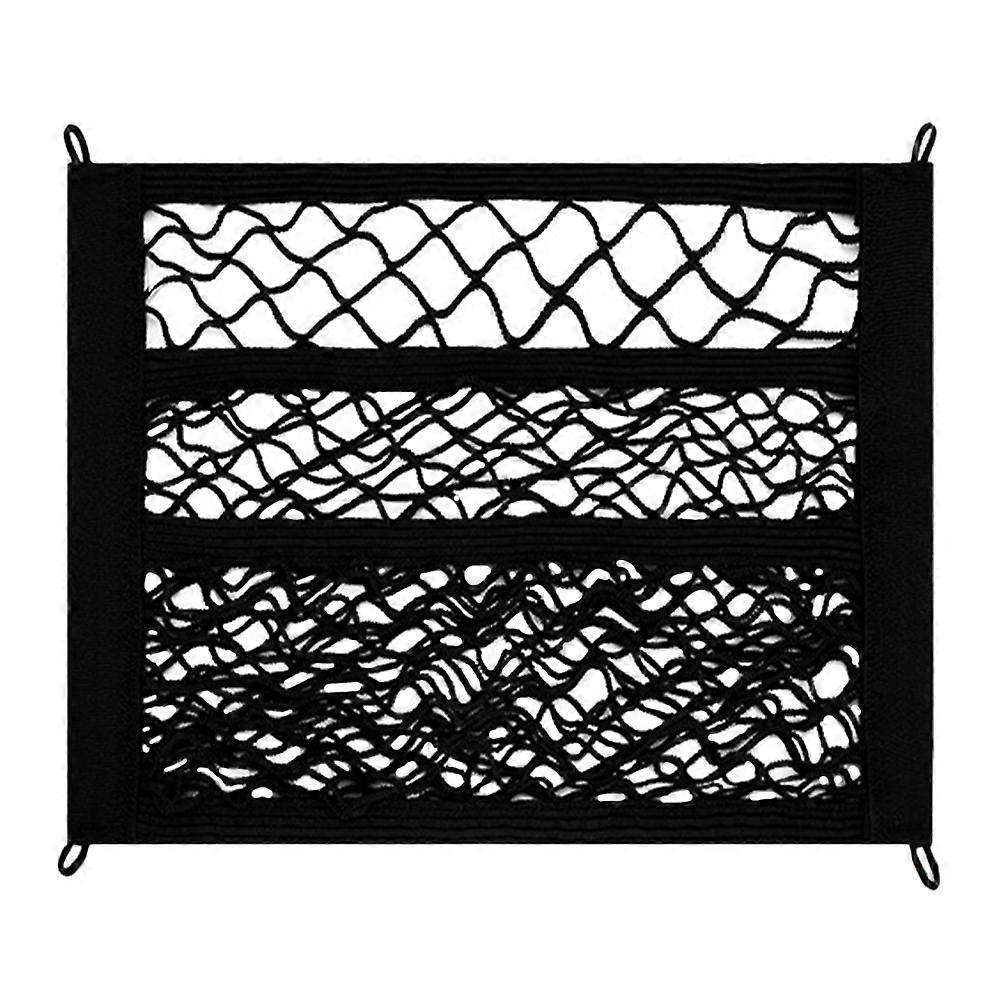 Double Layer Storage Net for Electric Bike Elastic Cargo Net Front Basket