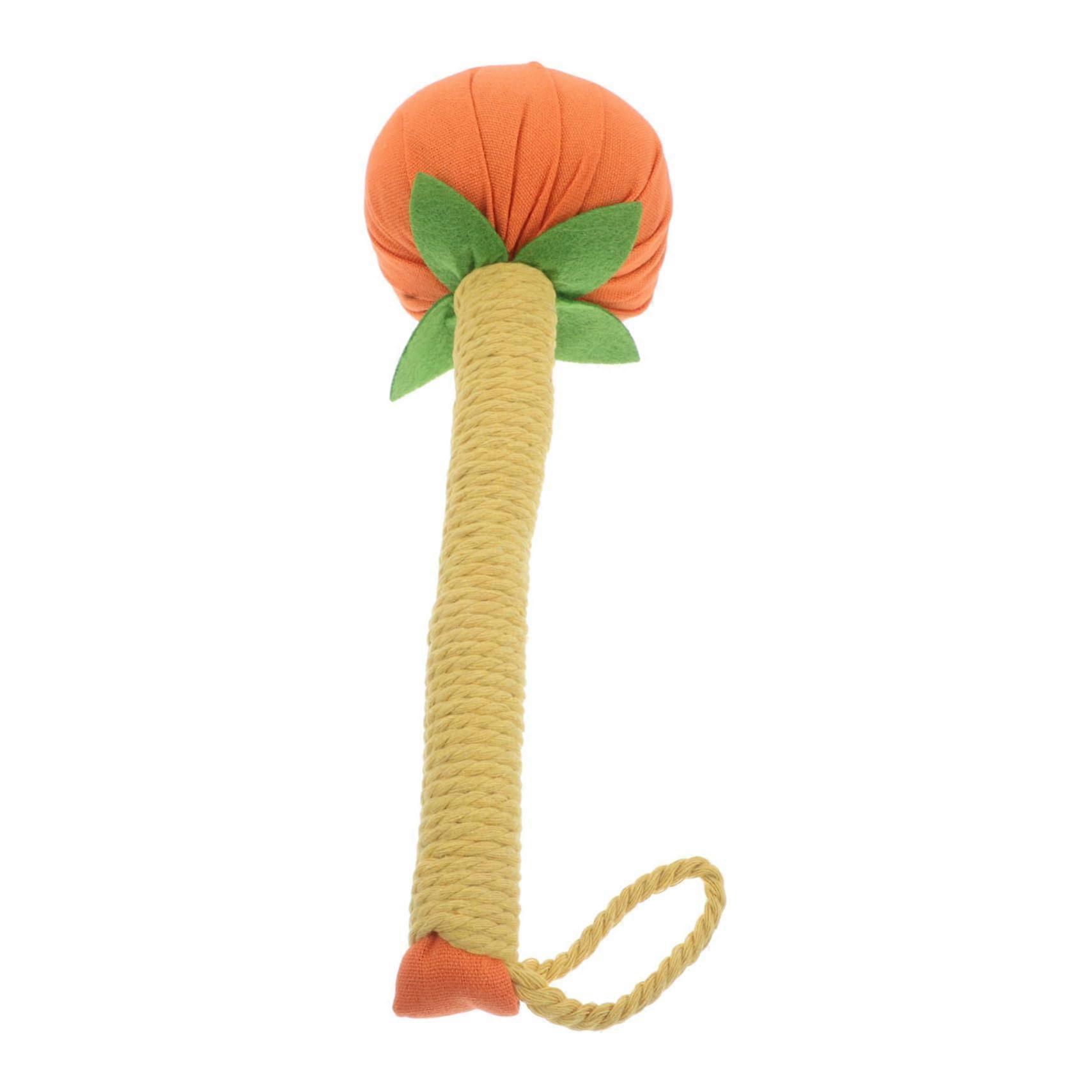 Ergonomic Persimmon Massage Hammer For Neck Back And Shoulder Relief Silicone Handheld Tool For Home Use