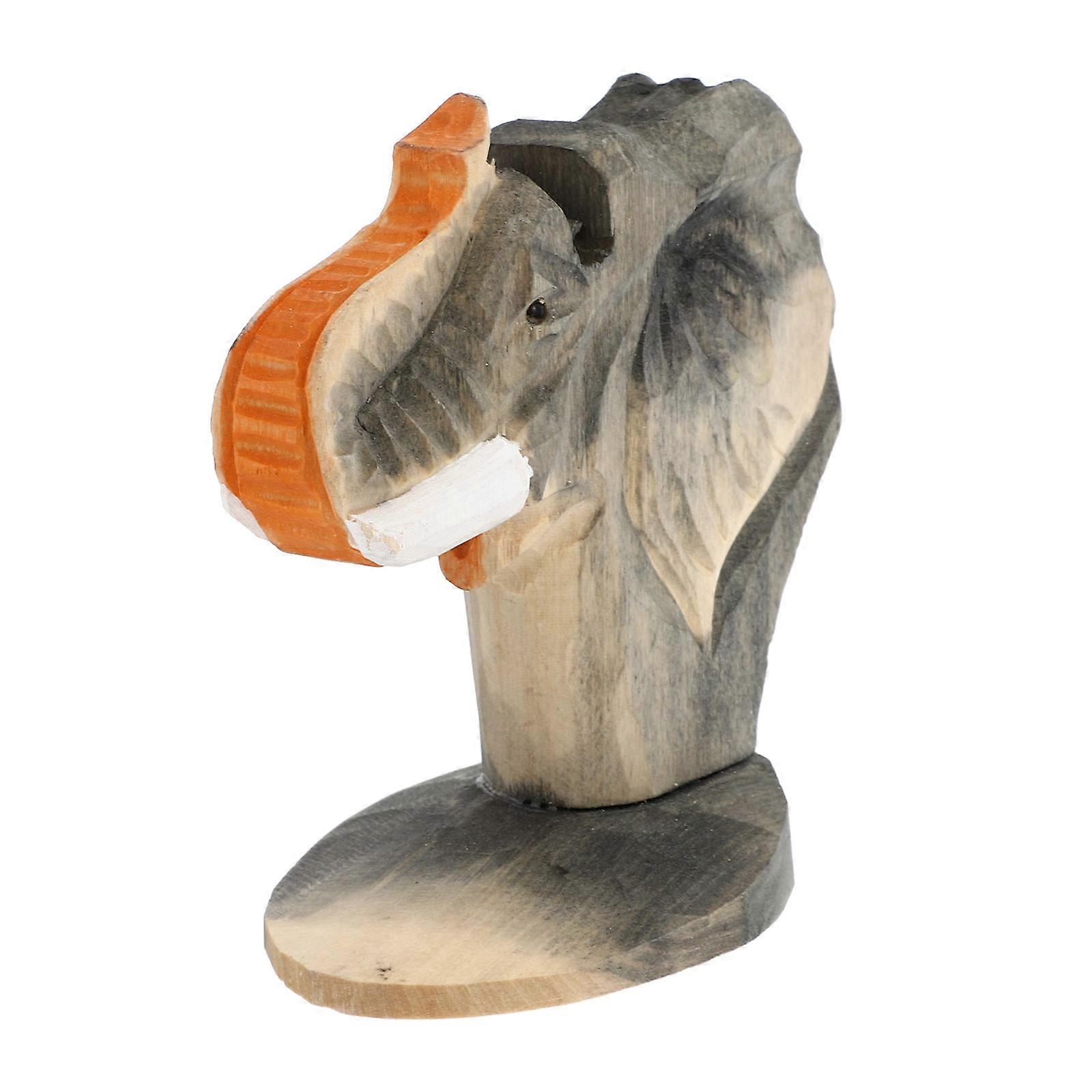 Animal Shape Glasses Stand for Display Use 1Pcs Wooden Glasses Storage Rack