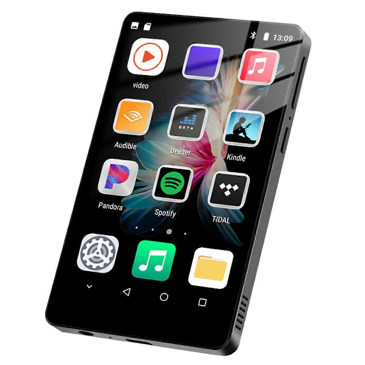 Lecteur MP3 WiFi Lecteur MP5 Bluetooth 5.0 Écran tactile complet Android Smart System Lecteur de musique MP4