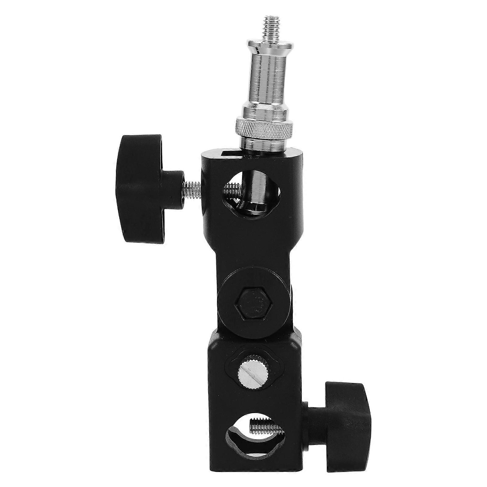 Camera Flash Bracket: Adjustable Umbrella Mount Holder Tripod Flash Adapter For Photography Lighting Hot Shoe Accessories For Studio
