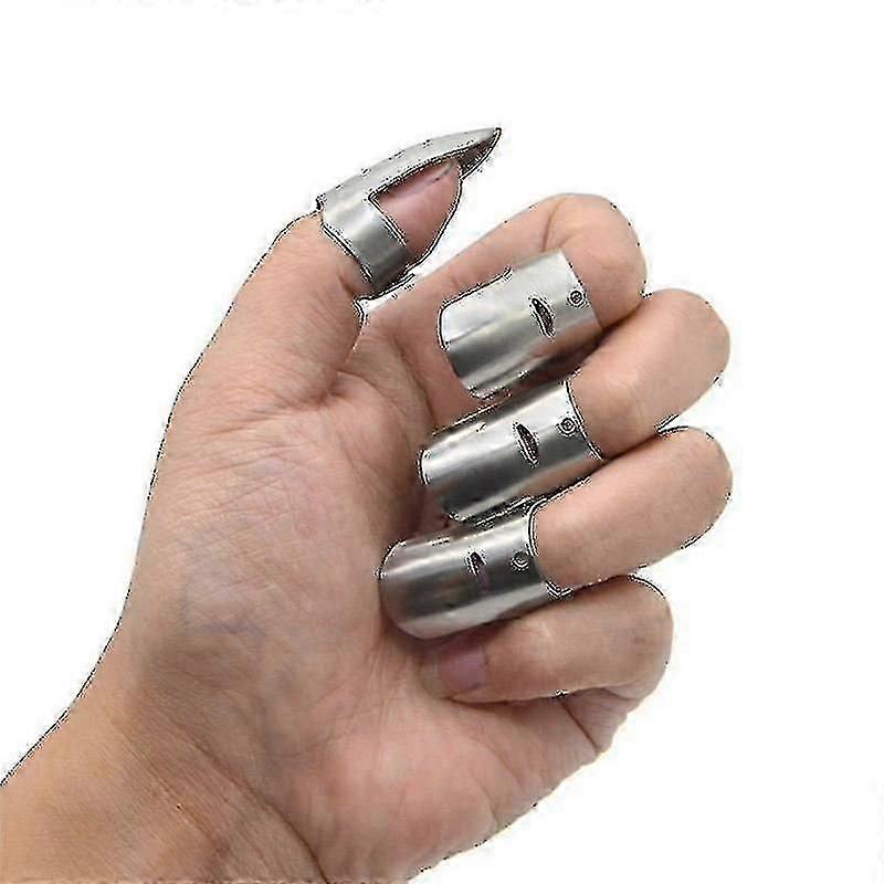 4X Stainless Steel Finger Protectiona