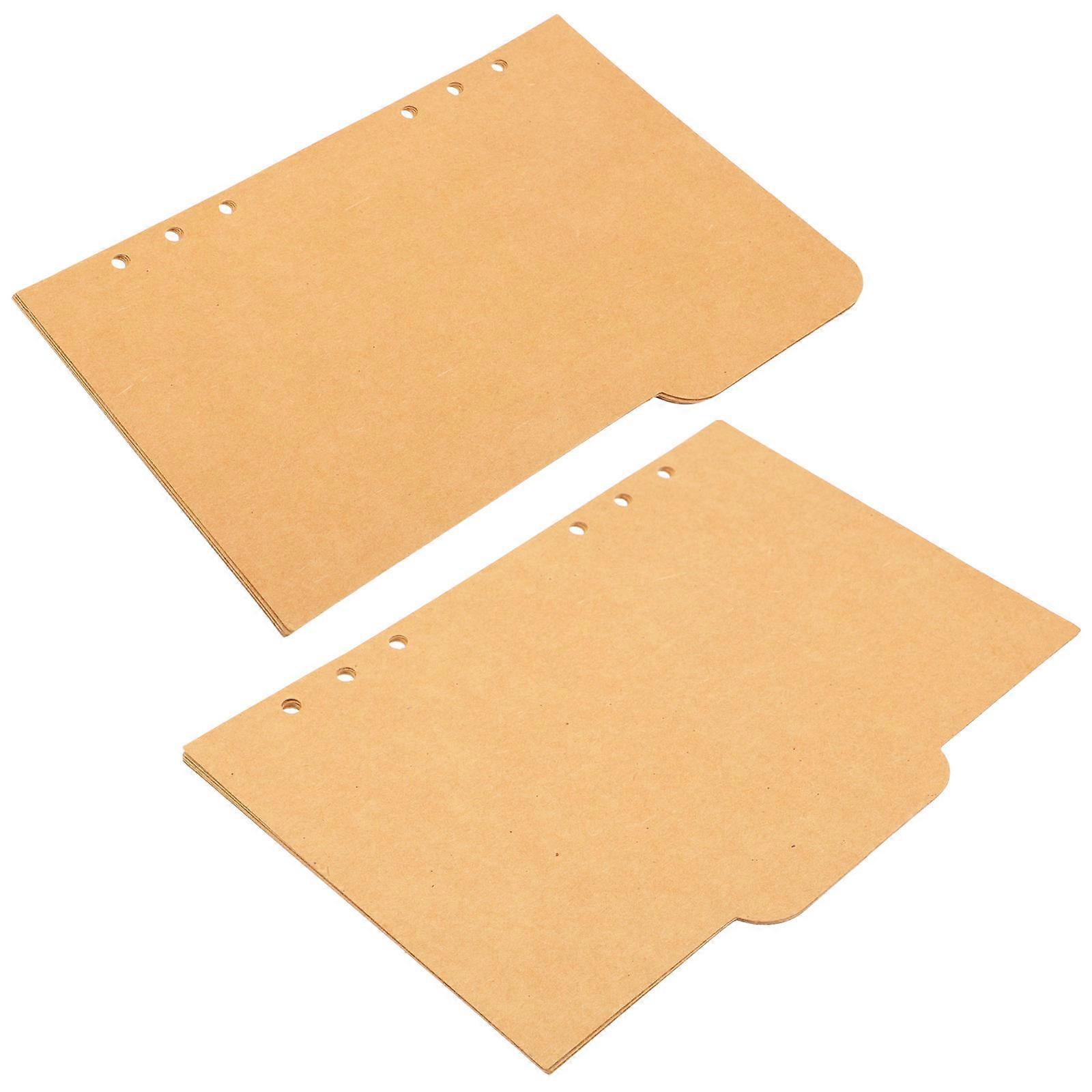 Index Page Dividers A5 Index Page Classified Labels Paper Tab Dividers 4Sets