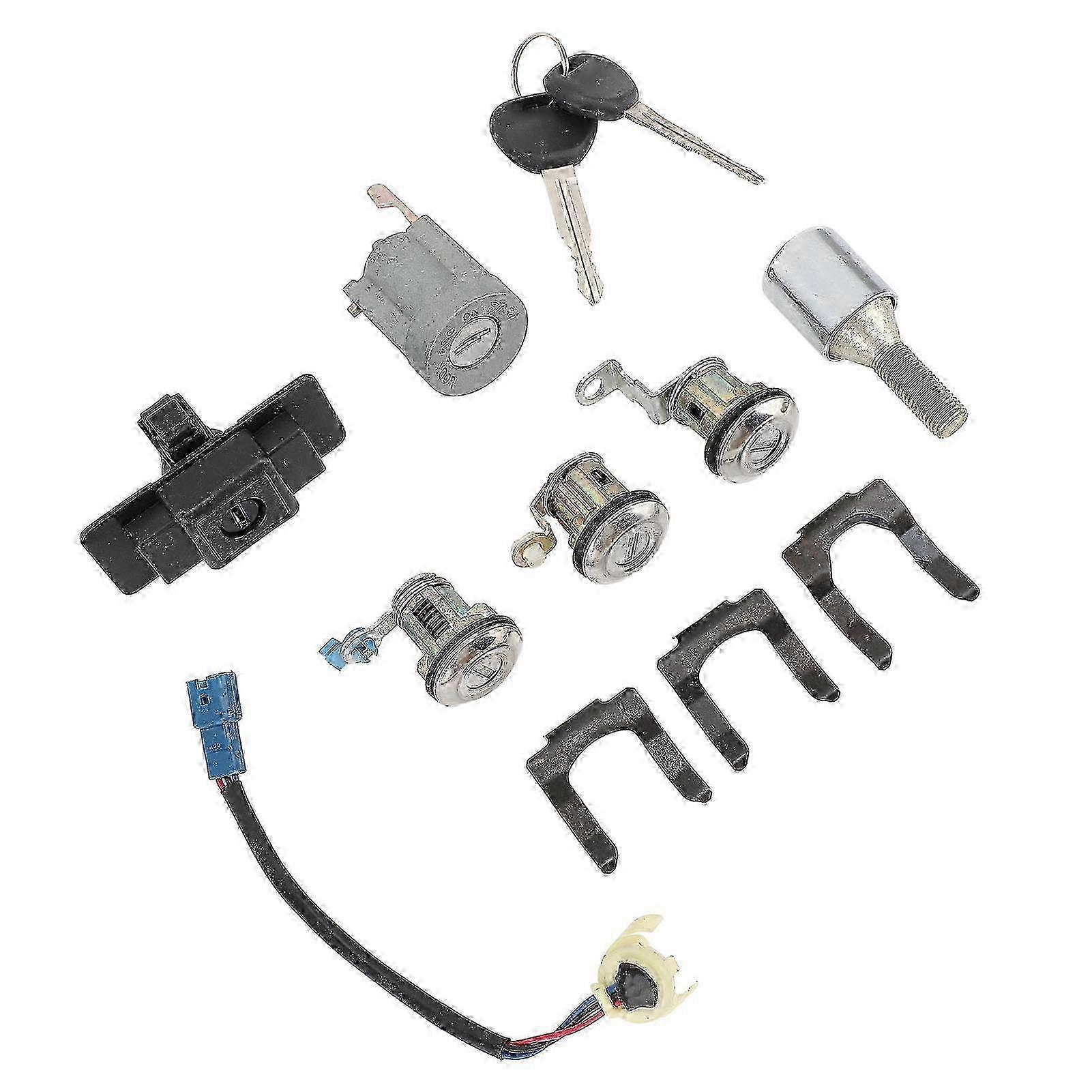 Full Lock Cylinder Key Set MR259111 - Replacement for Mitsubishi Pajero Montero 2nd (1990 - 2004) 2025