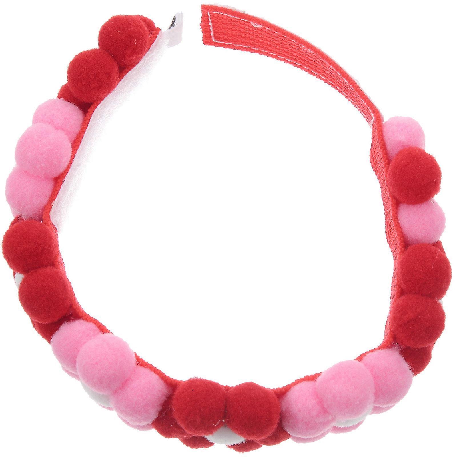 Pet Collar Adjustable Dog Collar Flower Design for Party Use