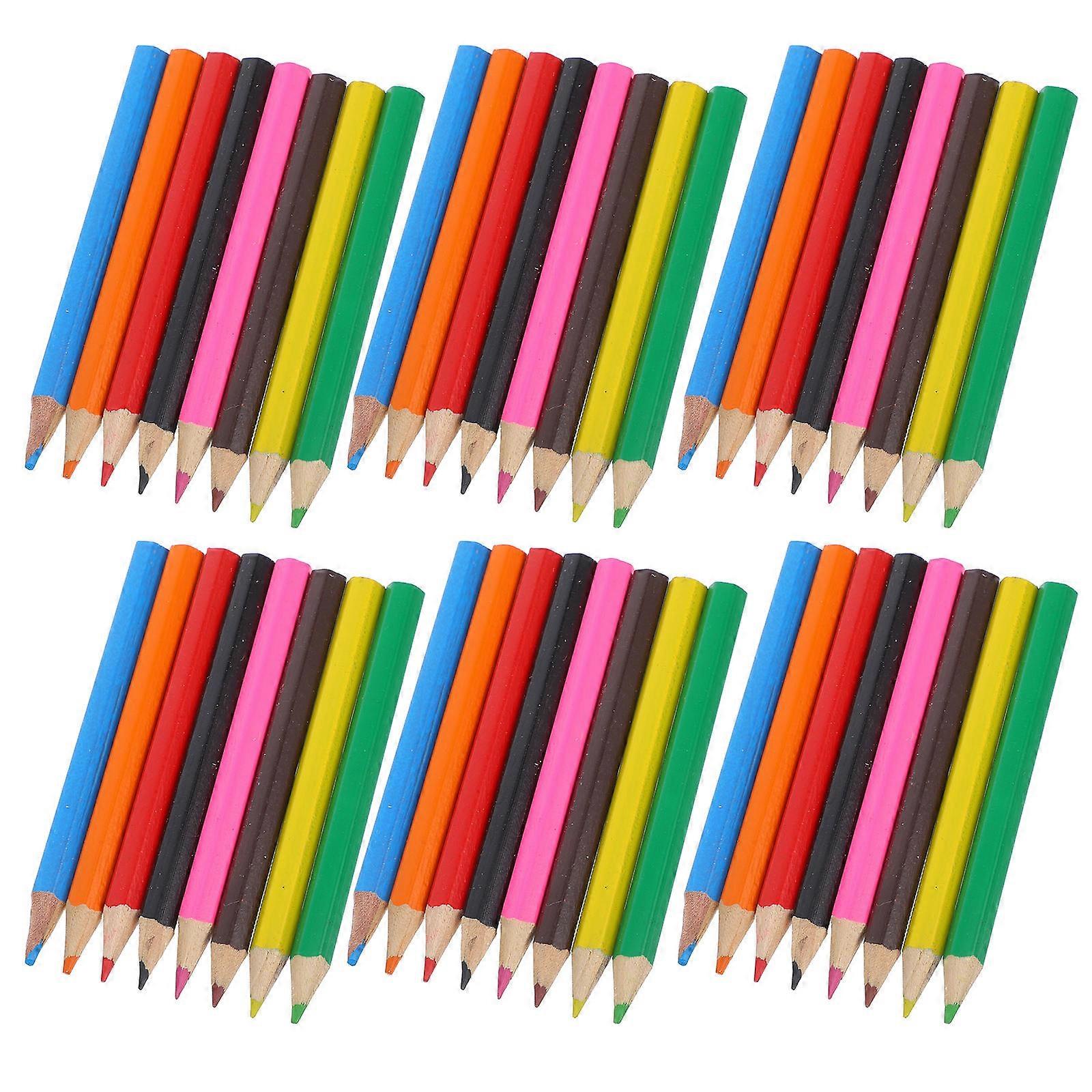 Mini Colored Pencil Set 192Pcs For Creativity Art Projects Hexagonal Shape Smooth Layout Intended For Adults Children