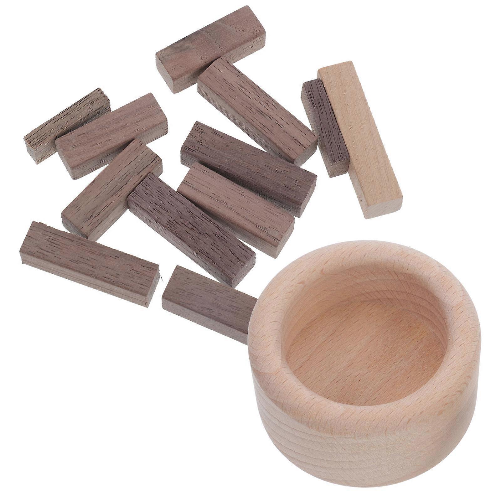 Wood Diffuser Wood Ornament for Aromatherapy 5Sets
