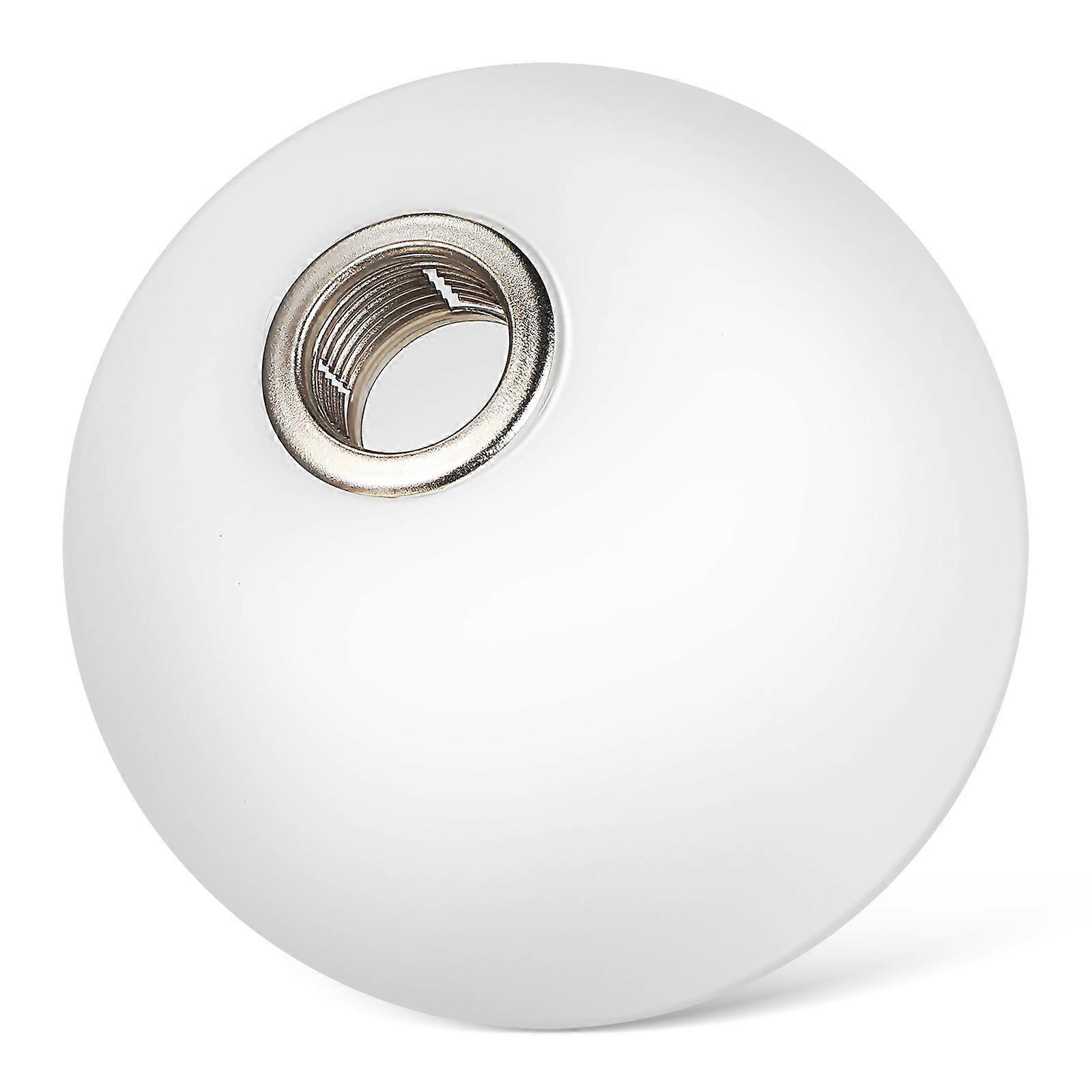 Glass Globe Lampshade for Ceiling Lamp Replacement 2Pcs White Color