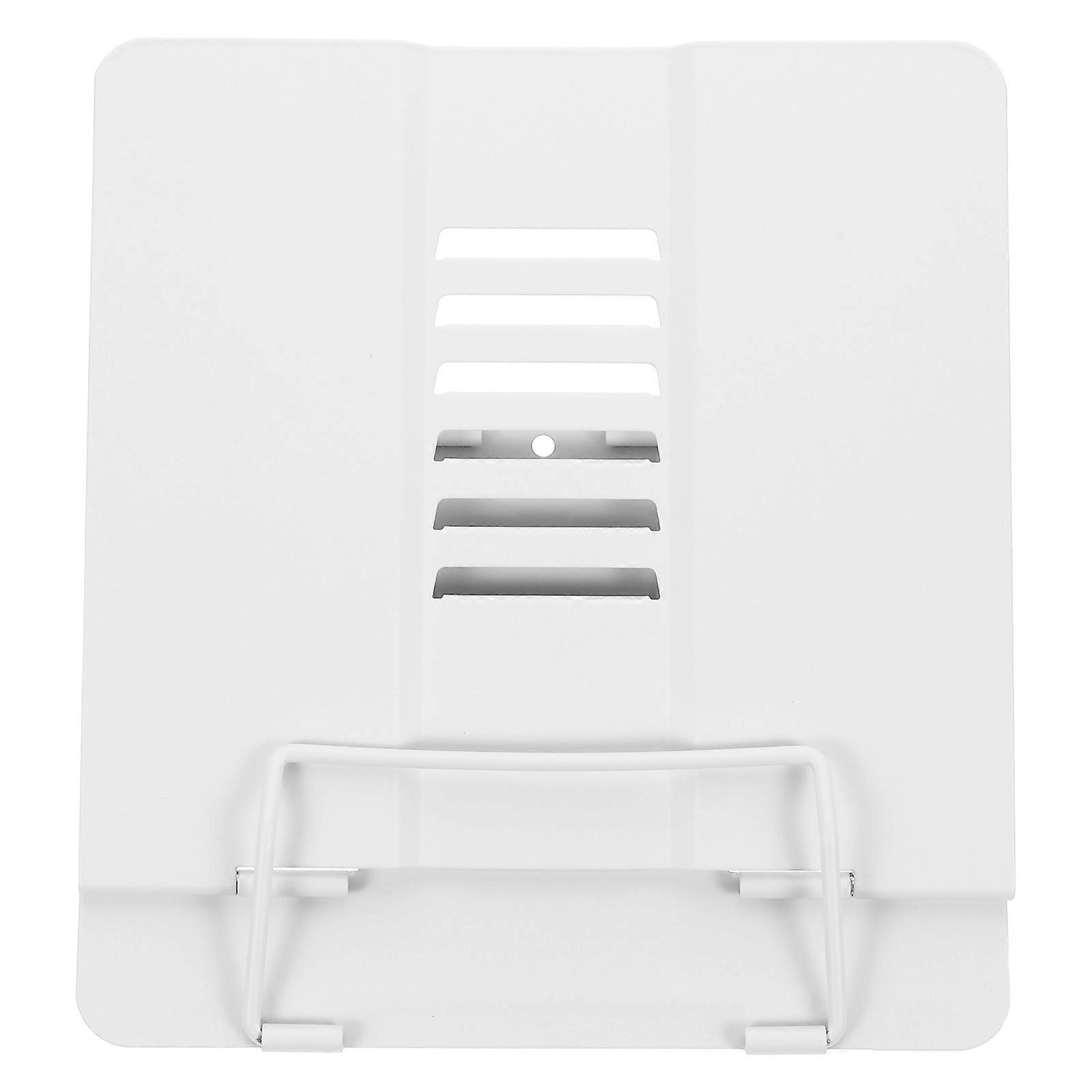 Reading Shelf Desktop Book Holder for Reading Use 2Pcs White