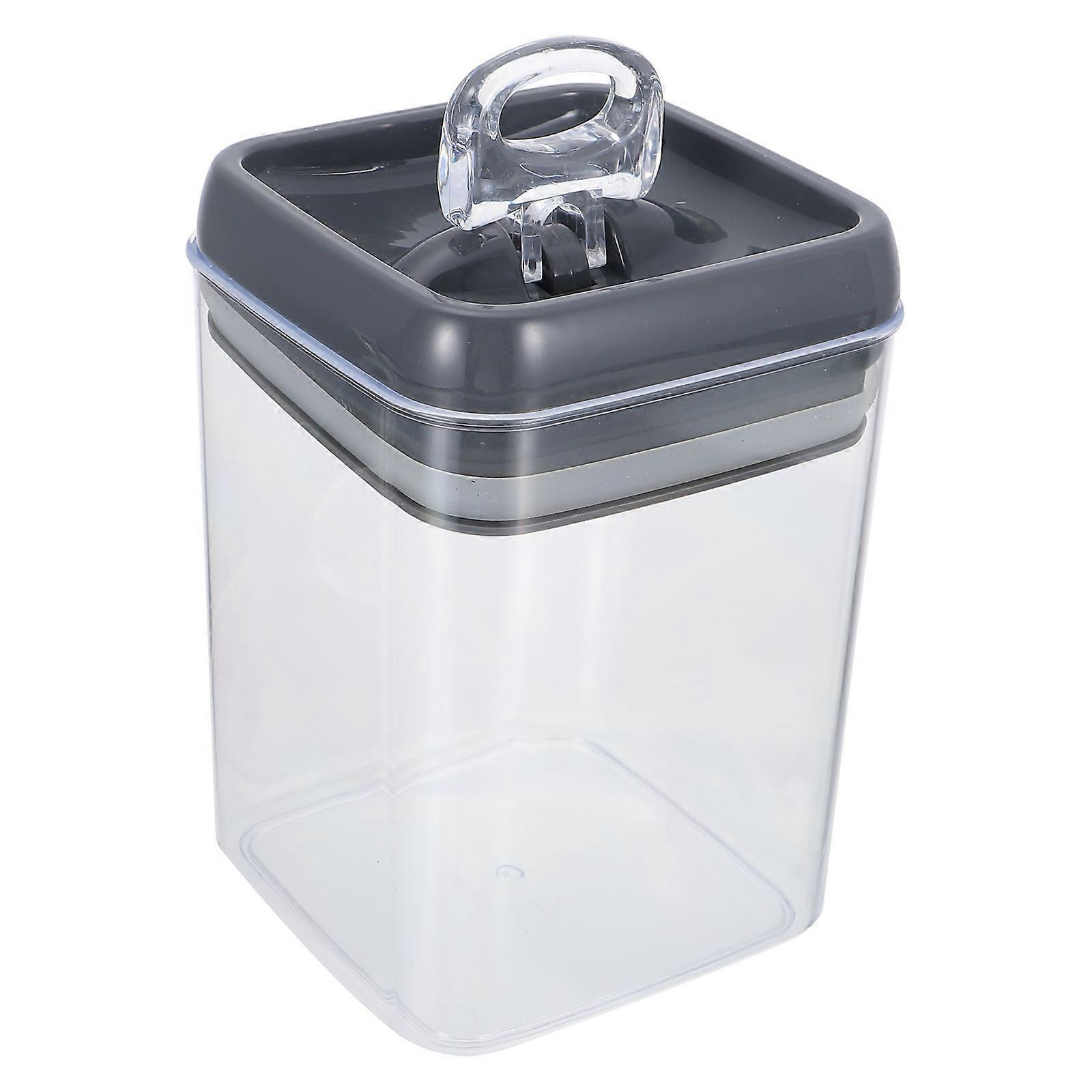 Small Jars with Lids 1Pcs Clear Sealed Jar Storage Solutions 4.7×4.7×6.9in and Practical for Home