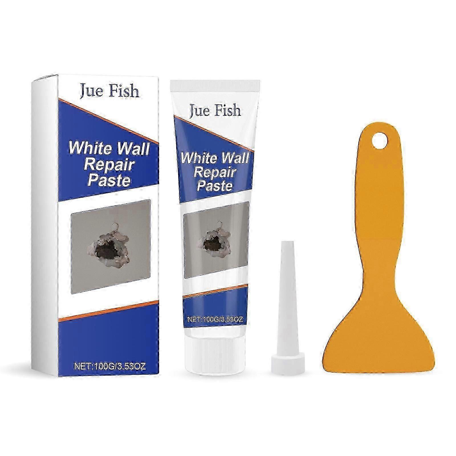 Tokyo Mart Wall Repair Kit, Wall Spackle Paste Mending Agent with Scraper 100G