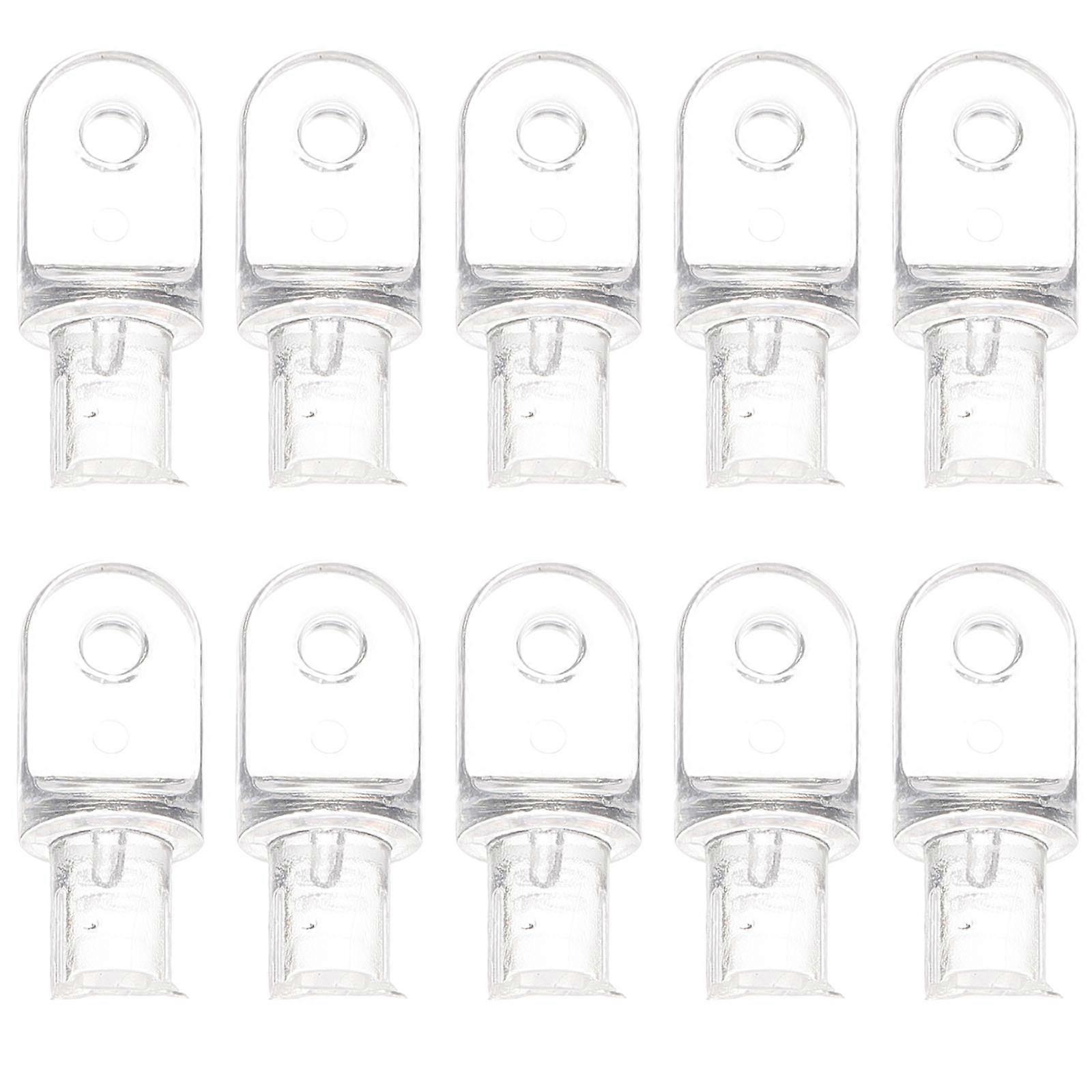 Plastic Blind Rod Hook Repair Replacement 100Pcs for Home