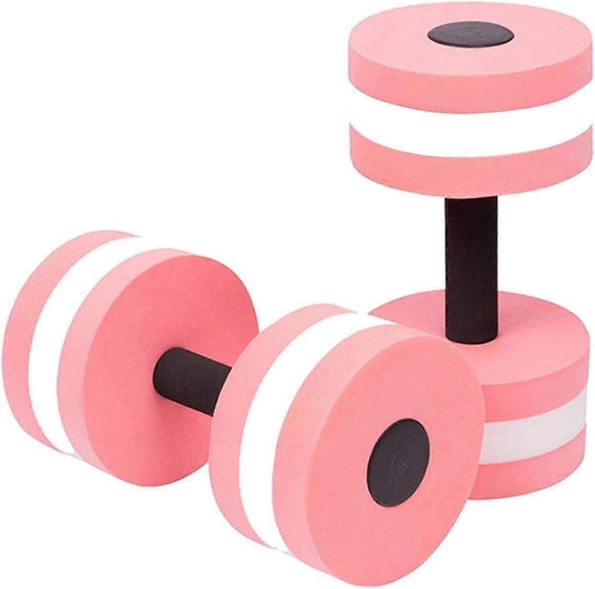 Set of 2 Water Aerobics Dumbbells, High-Density EVA-Foam Fitness Set for Pool Exercise, Aquatic Therapy, Water Workout